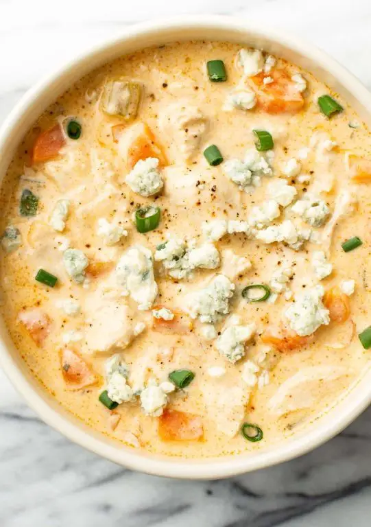 Spicy Buffalo Chicken Soup