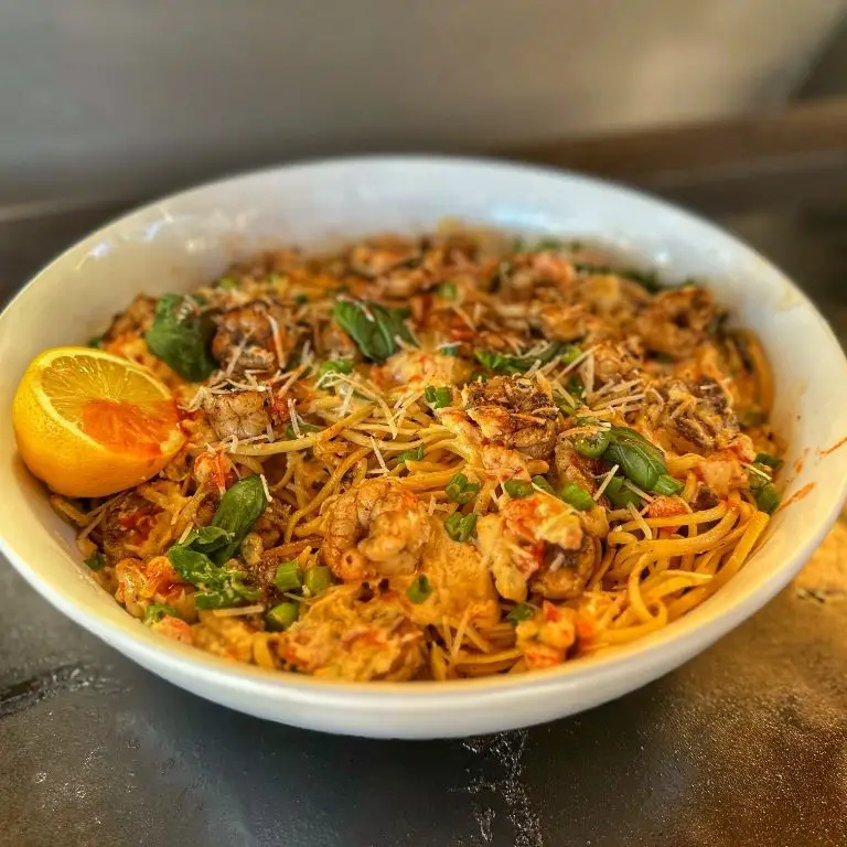 Spicy Cajun Shrimp Blackstone Pasta