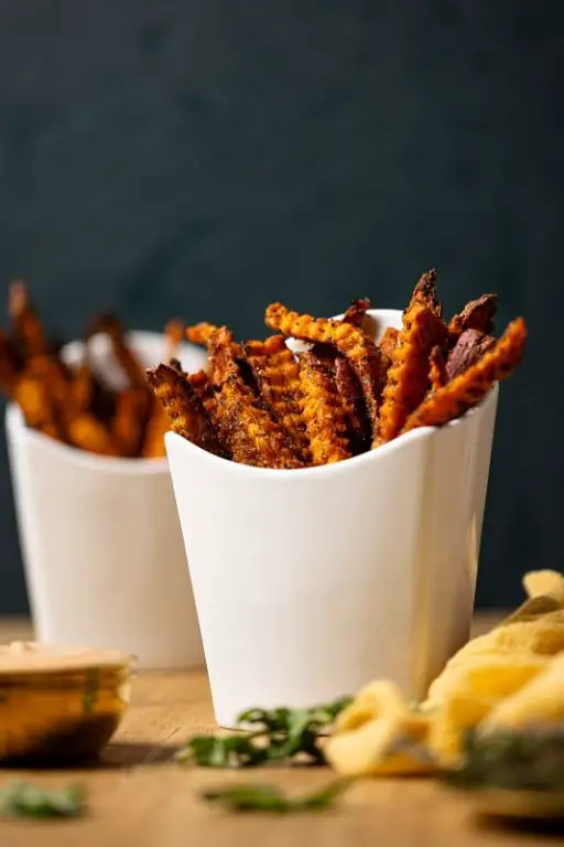 Spicy Cajun Sliced Sweet Potato Fries