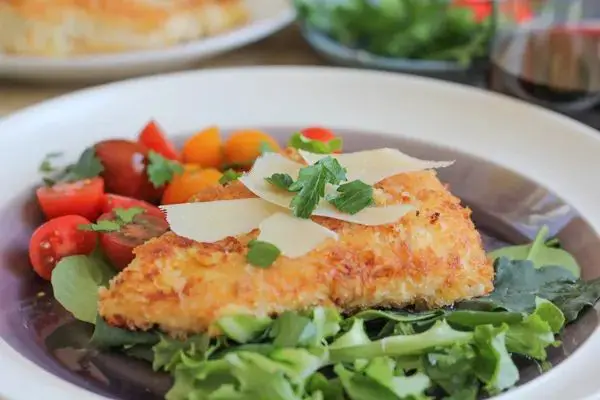 Spicy Chicken Milanese with Sriracha Aioli