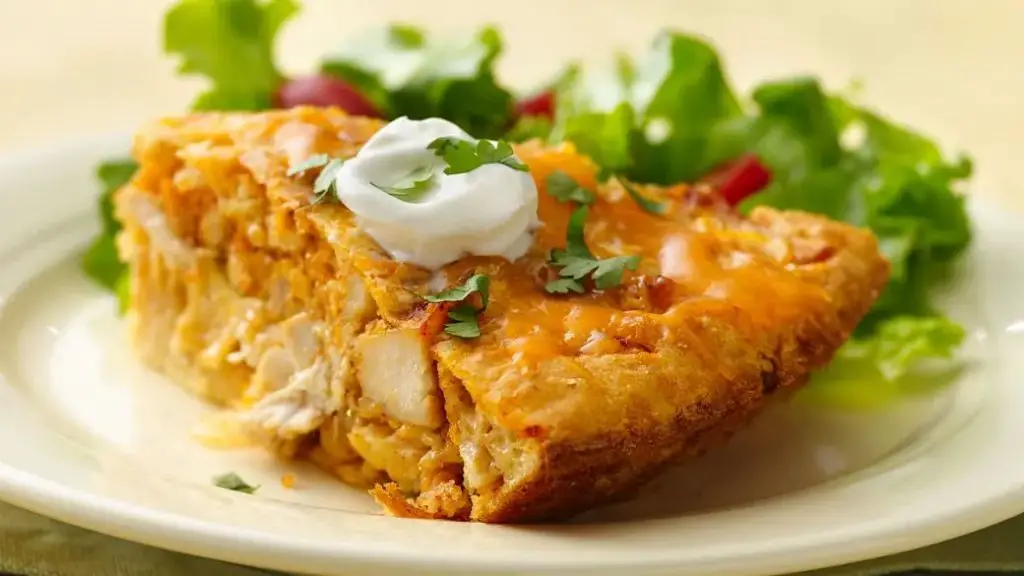 Spicy Chicken Taco Pie