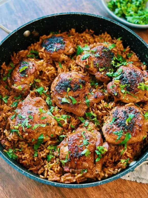 Spicy Chicken and Rice Power Pot