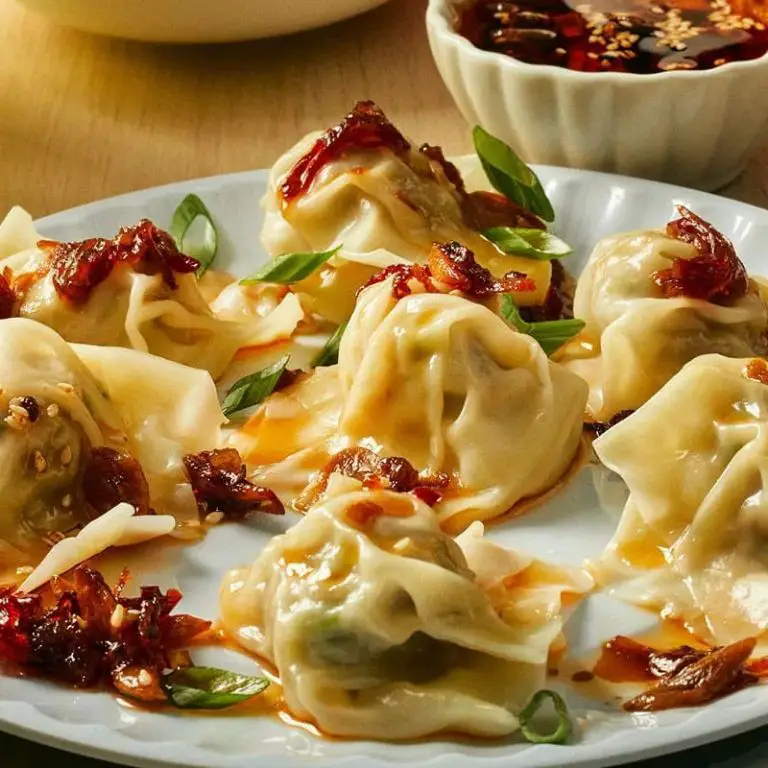 Spicy Chili Crisp Dumplings