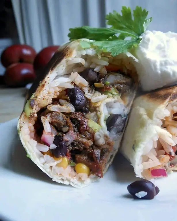 Spicy Chipotle Beef Burrito