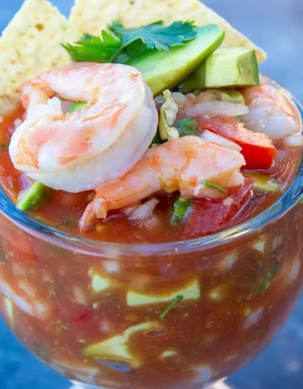 Spicy Chipotle Mexican Shrimp Cocktail