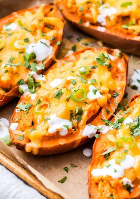 Spicy Chipotle Twice Baked Potatoes