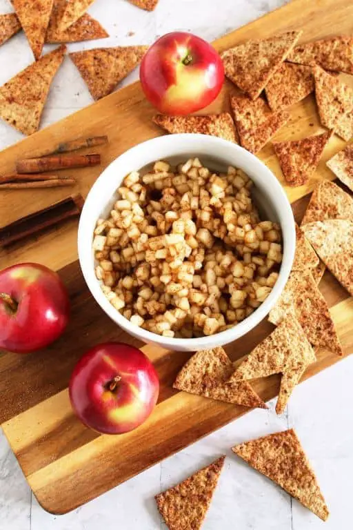 Spicy Cinnamon Apple Salsa