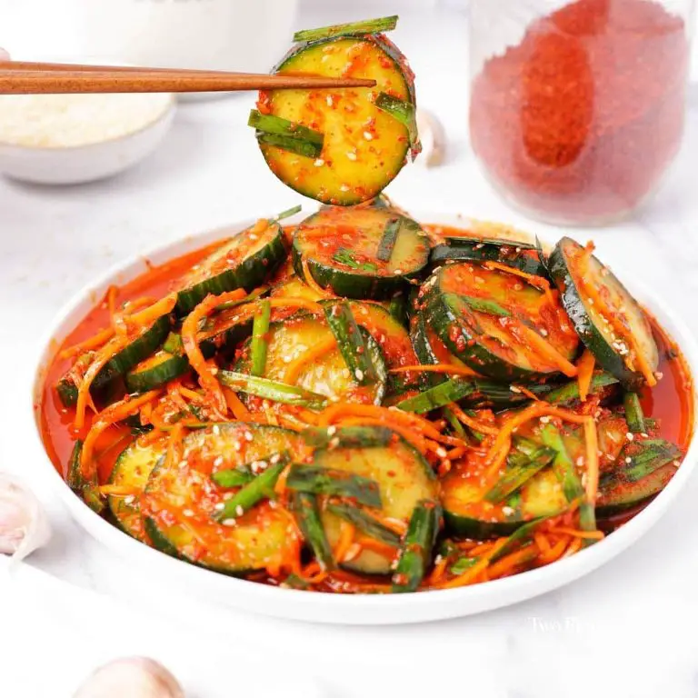 Spicy English Cucumber Kimchi