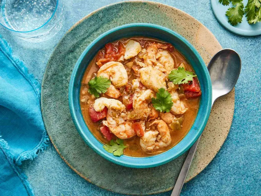 Spicy Fish Soup with Bell Peppers