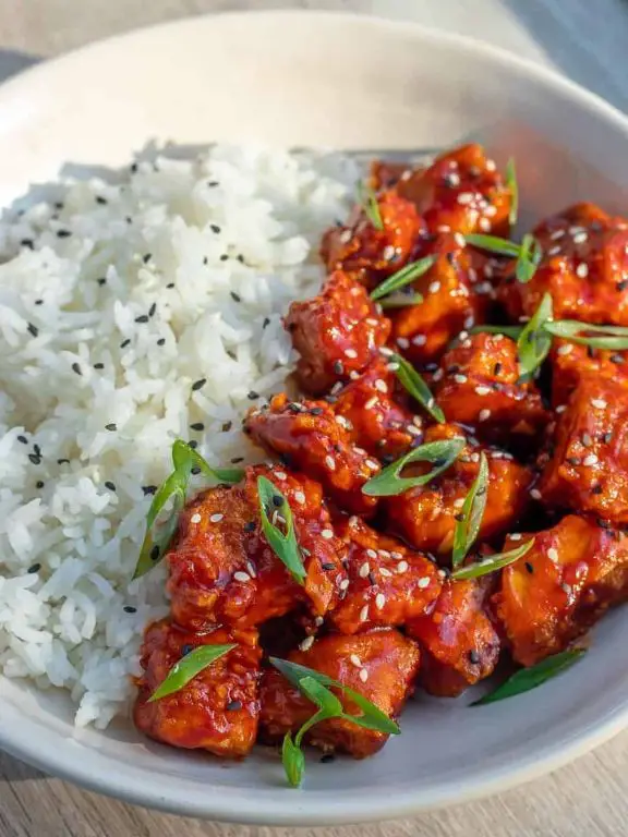 Spicy Gochujang Tofu Stir-Fry