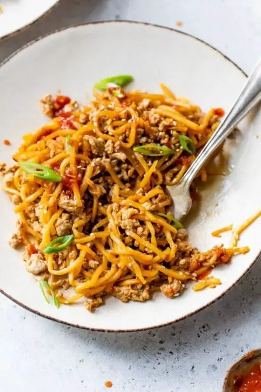 Spicy Hearts of Palm Pasta with Garlic and Chili