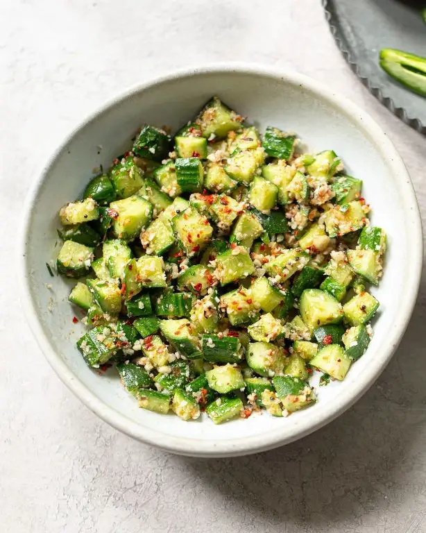 Spicy Indian Cucumber Salad