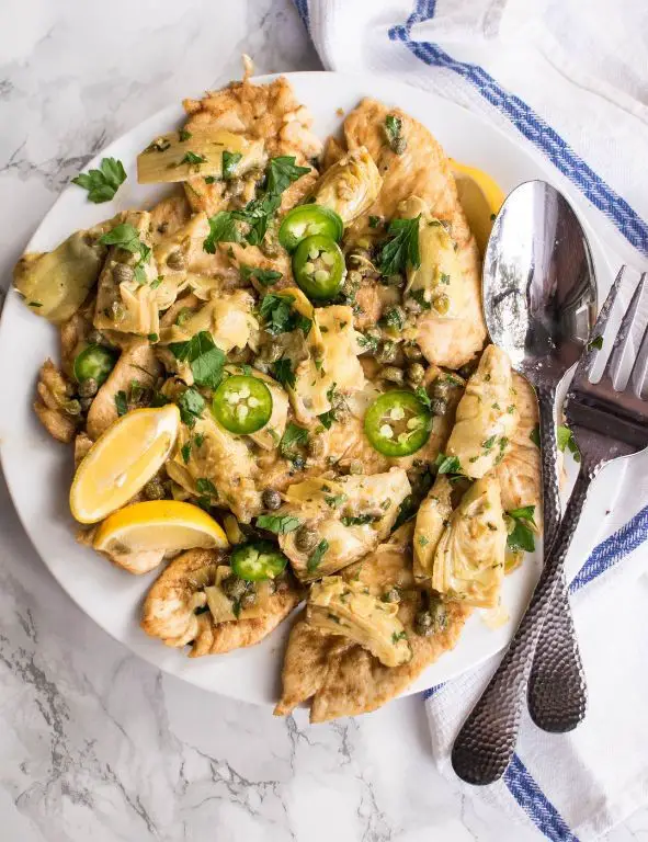 Spicy Jalapeño Chicken Piccata