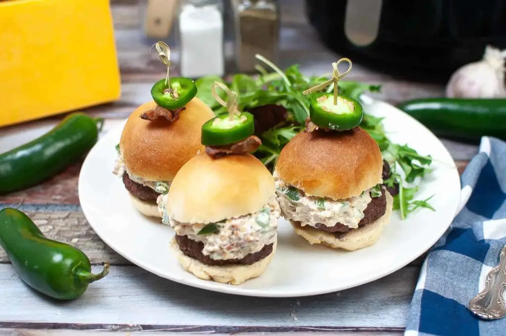 Spicy Jalapeño Hamburger Air Fryer Bites