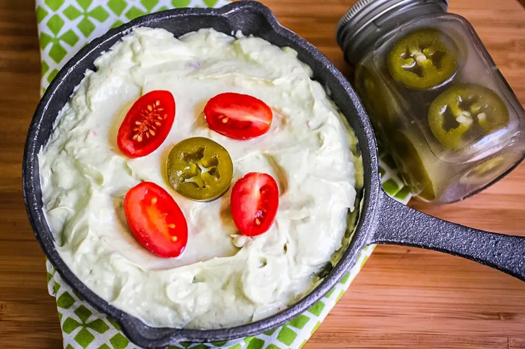 Spicy Jalapeño Kefir Cheese Dip