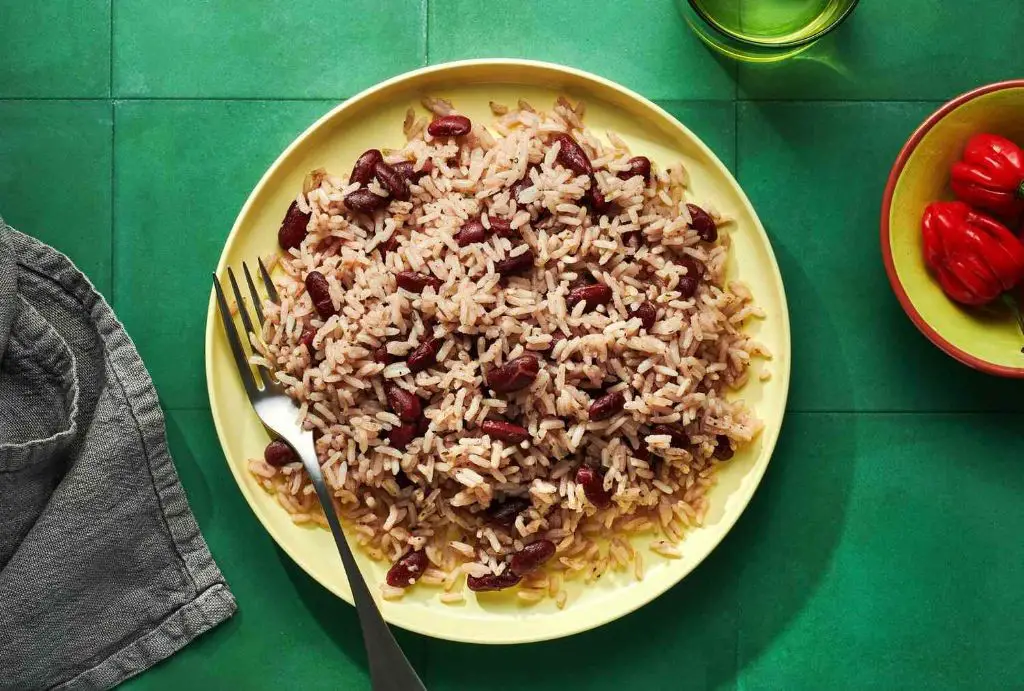 Spicy Jamaican Rice and Peas