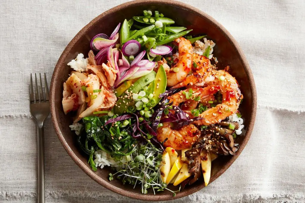 Spicy Kimchi Rice Bowl