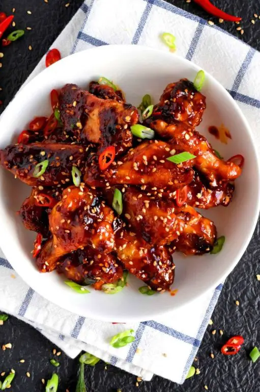 Spicy Korean Gochujang Wings