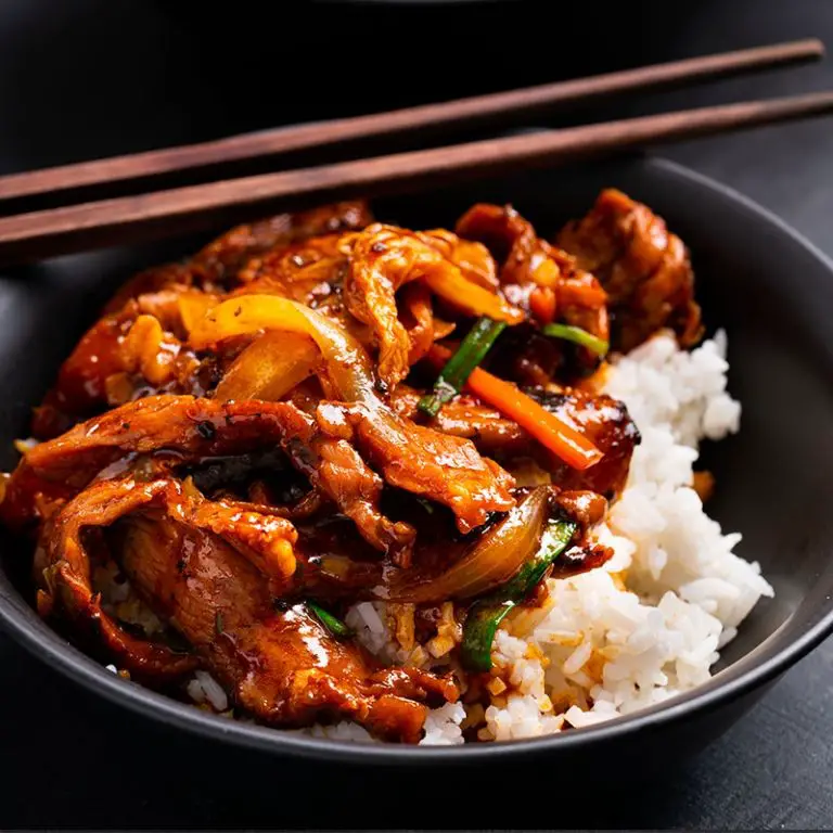 Spicy Korean-Style Beef Chuck Stir-Fry