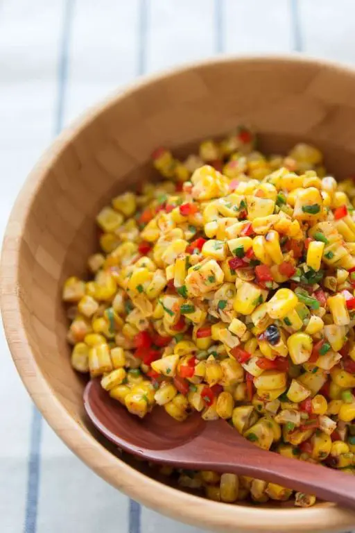 Spicy Lime Corn Salad