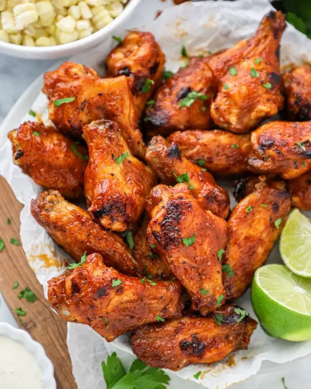 Spicy Mango Barbecued Chicken Wings