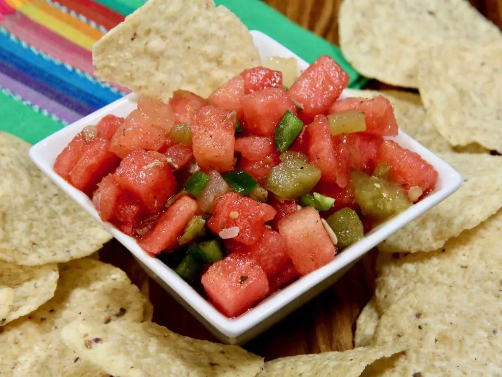 Spicy Melon Salsa