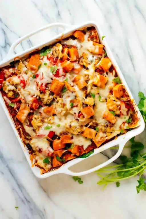 Spicy Mexican Veggie Bake