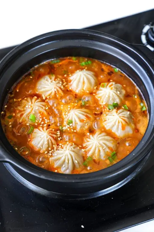 Spicy Miso Pork Dumplings