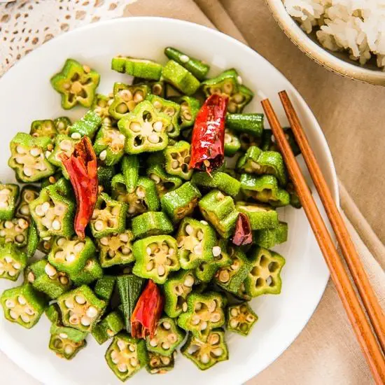 Spicy Okara Stir-Fry with Vegetables