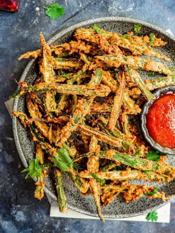 Spicy Okra Fry