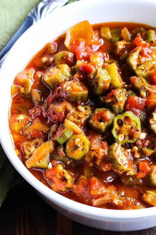 Spicy Okra and Tomato Stew