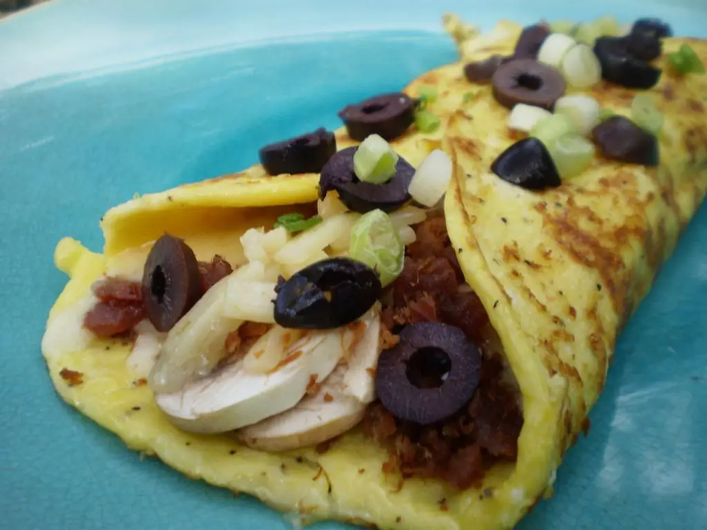 Spicy Pepper Jack Cheese Omelette