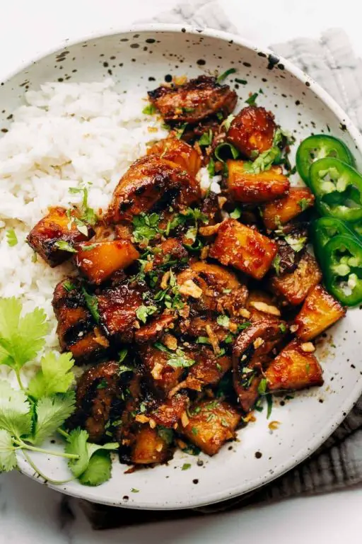 Spicy Pineapple Pork Loin