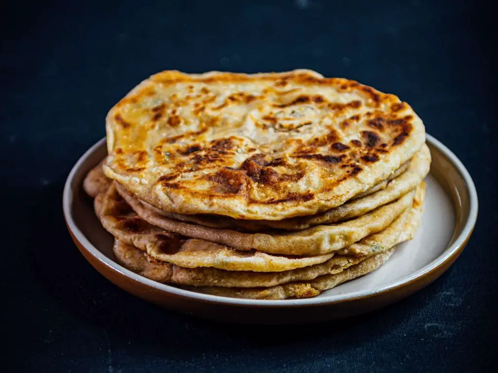 Spicy Potato Roti