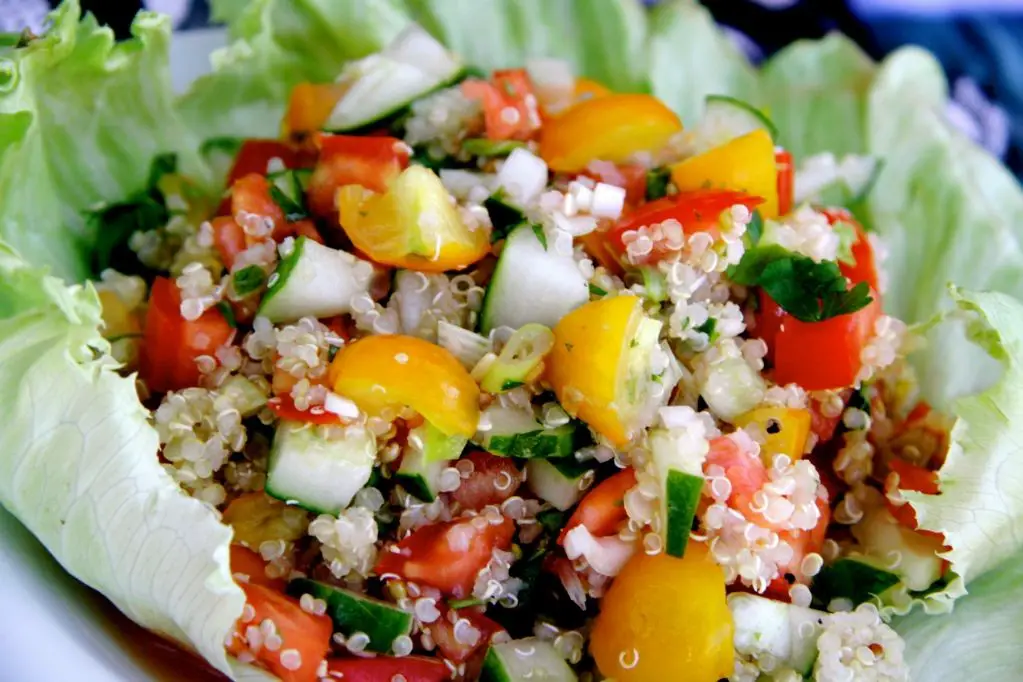 Spicy Quinoa Tabouli with Jalapeños