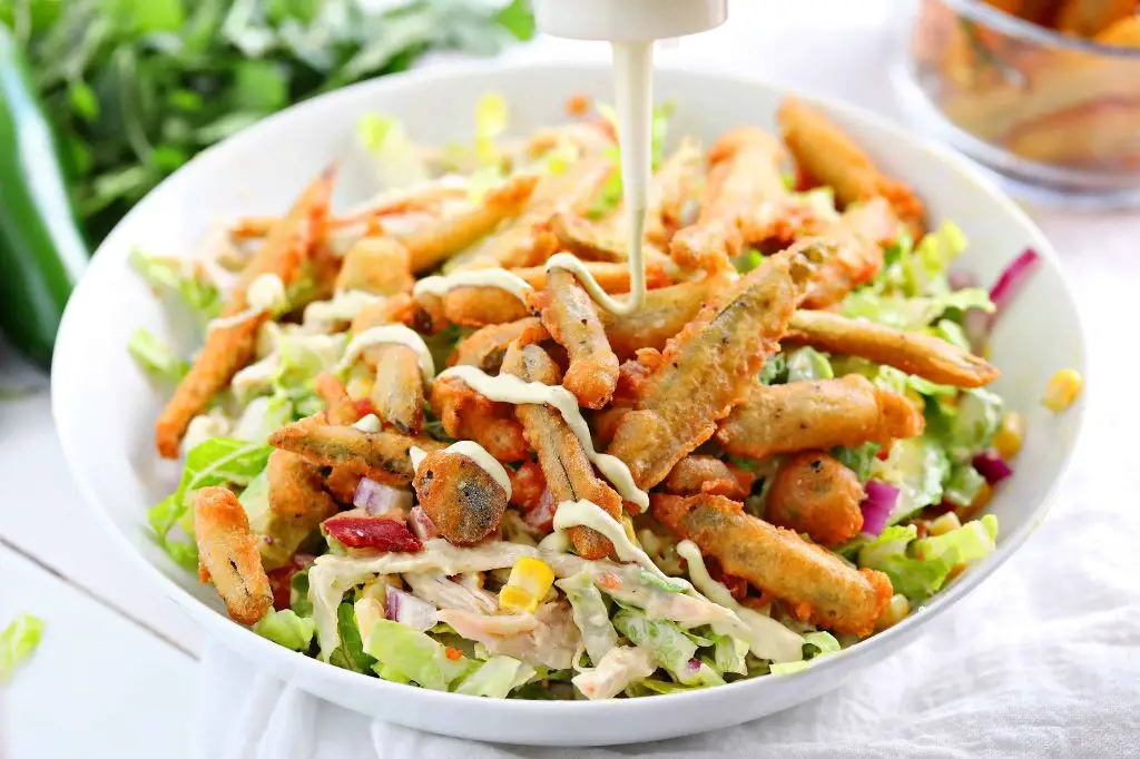 Spicy Rotisserie Chicken Salad with Jalapeños