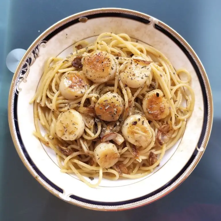Spicy Scallop Aglio e Olio