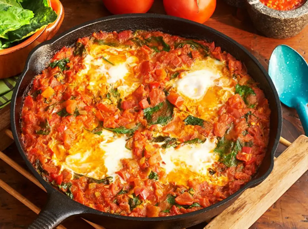 Spicy Shakshuka with Egg Whites