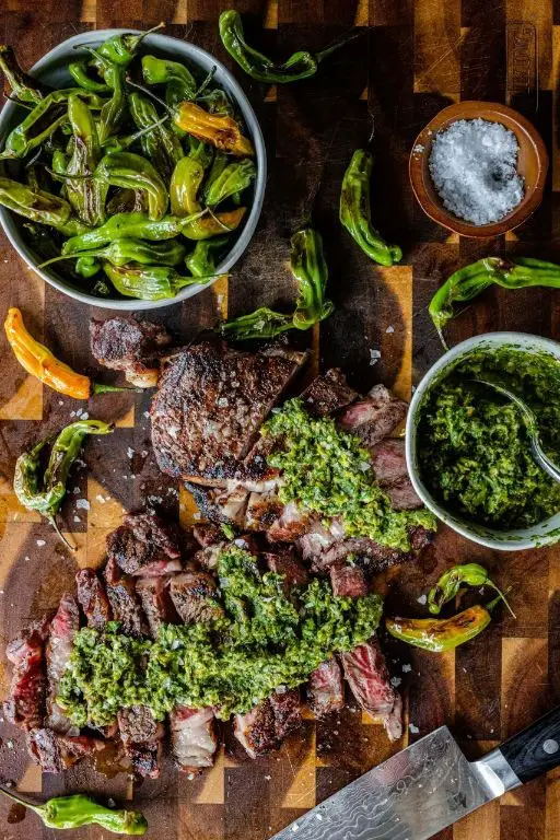 Spicy Shishito Pepper Salsa