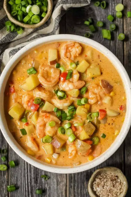 Spicy Shrimp and Corn Chowder