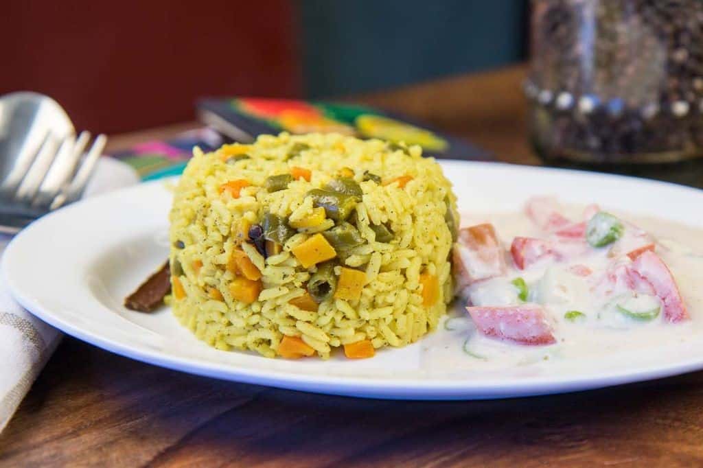Spicy South Indian Vegetable Pulav
