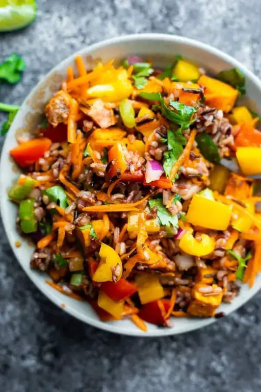 Spicy Southwest Wild Rice Salad