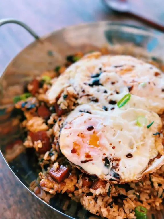 Spicy Spam Fried Rice