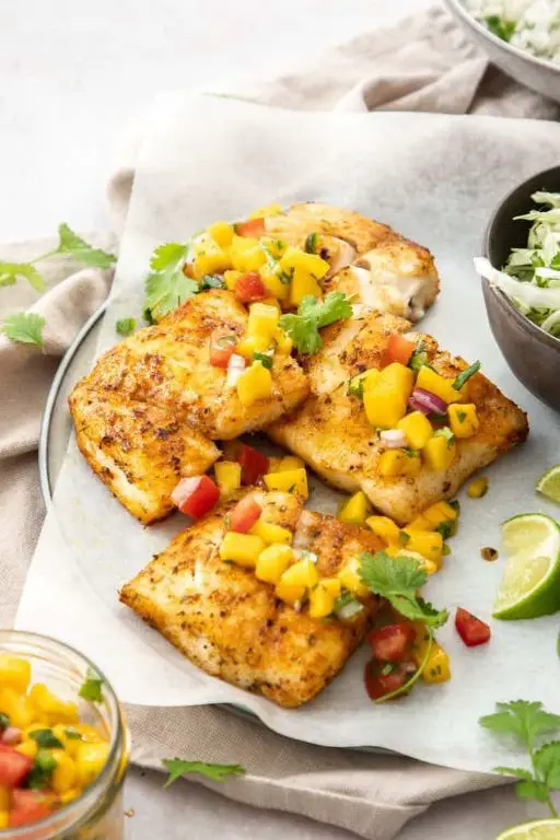 Spicy Sriracha Air Fryer Mahi Mahi