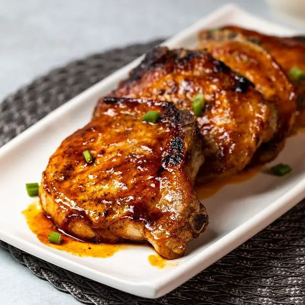 Spicy Sriracha Pork Chops