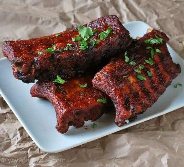 Spicy Sriracha Spare Ribs
