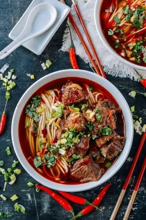 Spicy Szechuan Sliced Beef Noodles