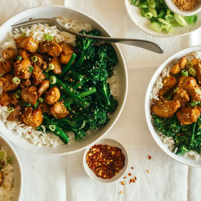 Spicy Teriyaki Chicken Rice Bowl