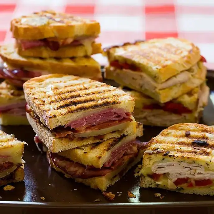 Spicy Turkey and Pepper Jack Panini