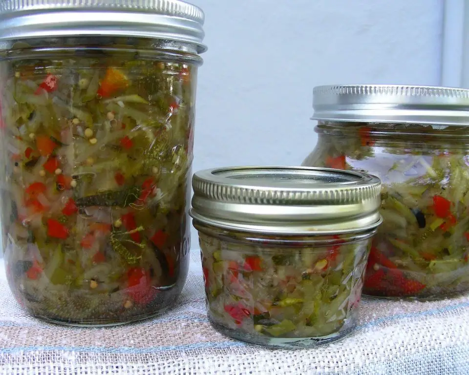 Spicy Zucchini Relish with Jalapeños